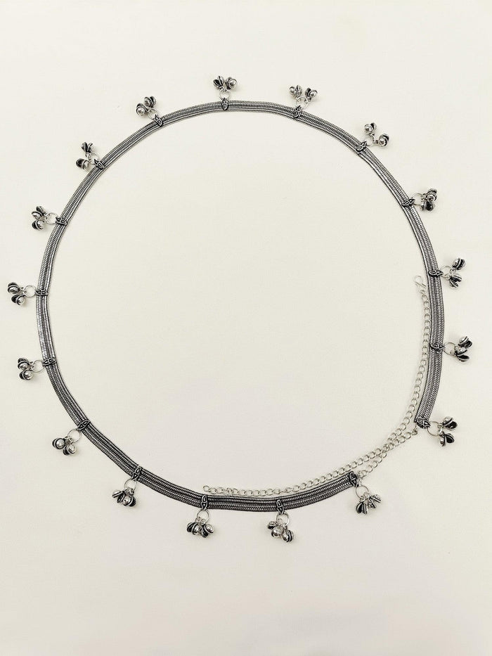 Tvisha Plain Oxidized Waist Belt