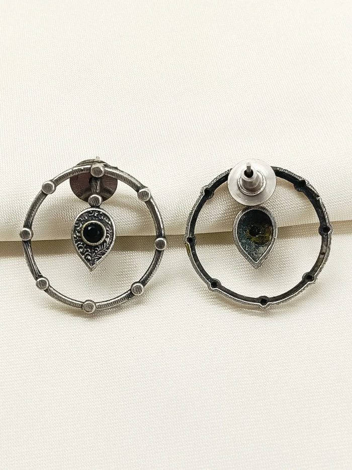 Urisha Black Oxidized Tops