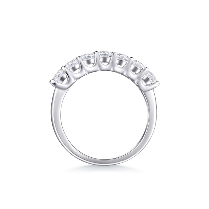 Valencia Round Diamond Wedding Band