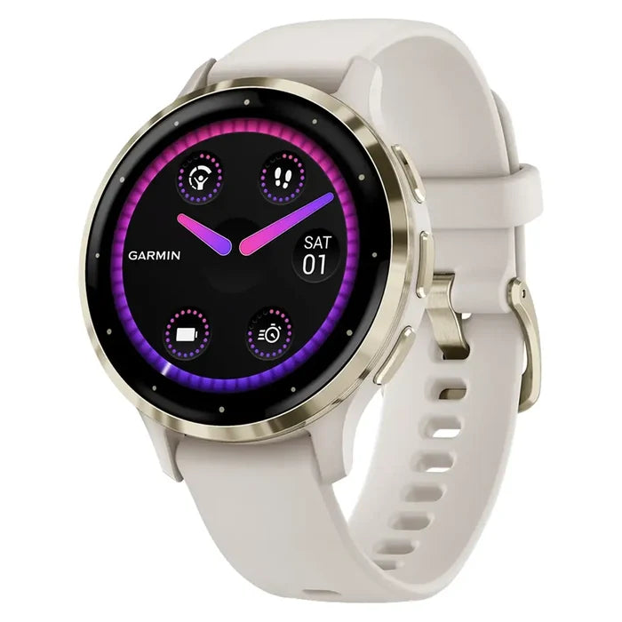 Venu® 3S Fitness Watch Soft Gold and Ivory