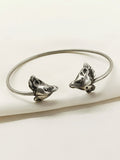 Vicitra Plain Oxidized Bracelet