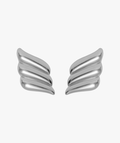VINTAGE WING EARRINGS SILVER