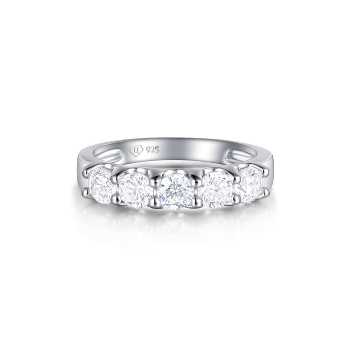 Viviana Round Diamond Wedding Ring