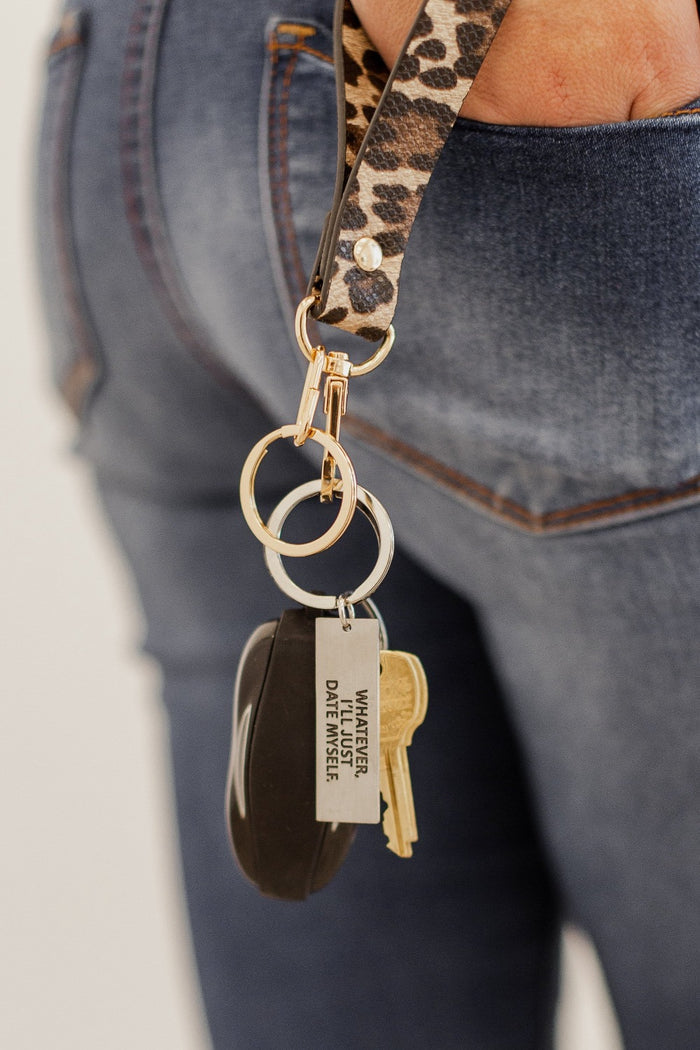 Whatever I'll Just Date Myself Key Charm