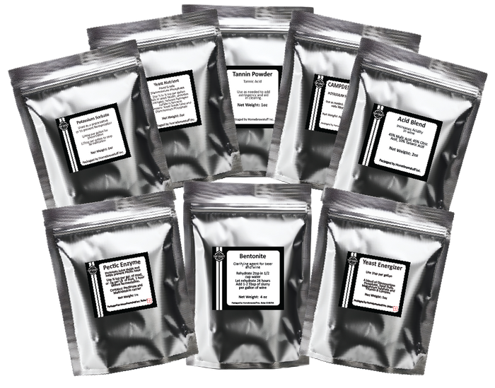 Wine Additive Deluxe Bundle – Premium Collection for Winemakers
