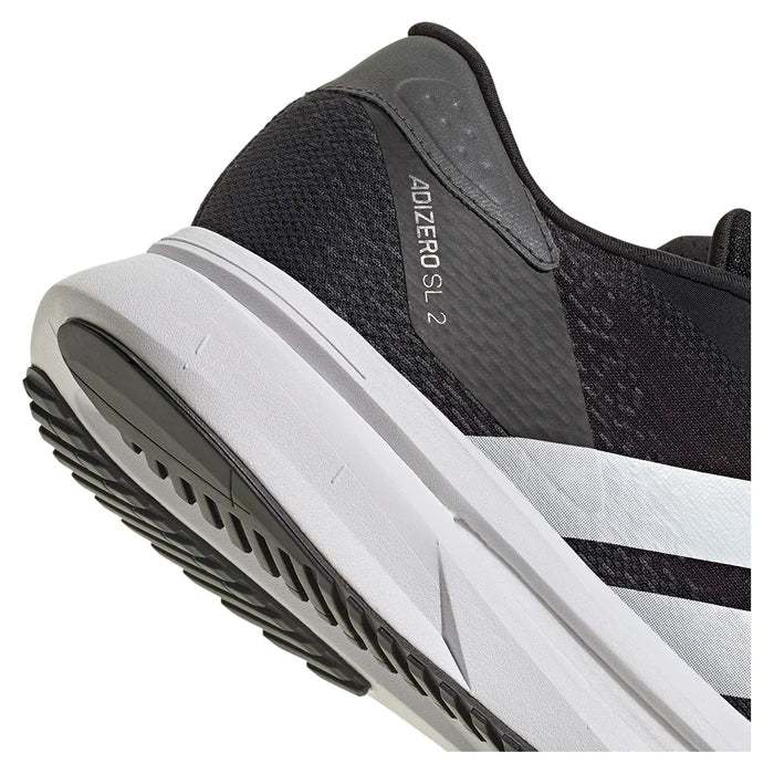 Women's Adizero SL2 Running Court Shoes Core Black and Footwear White