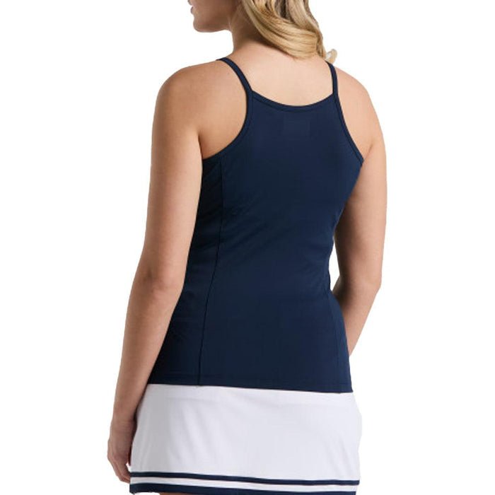 Women's Essentials Tank with Mesh Black Iris
