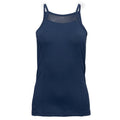 Women's Essentials Tank with Mesh Black Iris