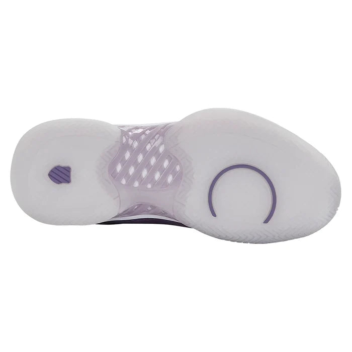Women's Express Light Pickleball Court Shoes Purple Haze and White