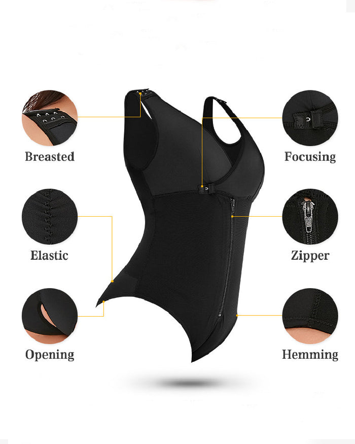 Women's Fajas Adjustable Breastfeeding High Compression Butt Lifter Shapewear  - By Qivii