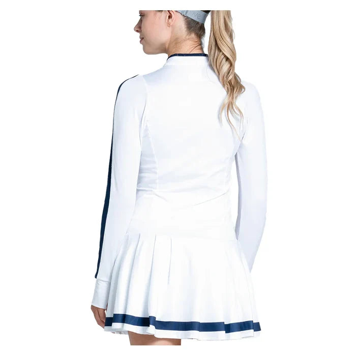 Women`s Fast Motion Long Sleeve Tennis Dress Midnight