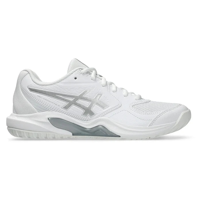 Women's GEL-Dedicate 9 Shoes White and Pure Silver