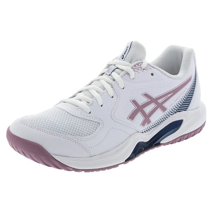 Women's GEL-Dedicate 9 Shoes White and Taro Purple