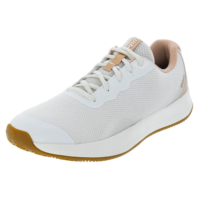 Women's Intrigue Lite Court Shoes White and Cameo Rose