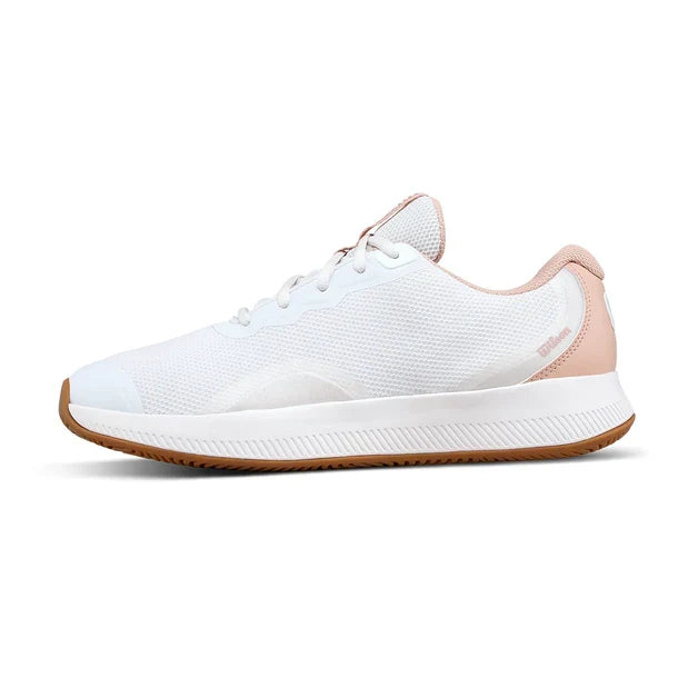 Women's Intrigue Lite Court Shoes White and Cameo Rose