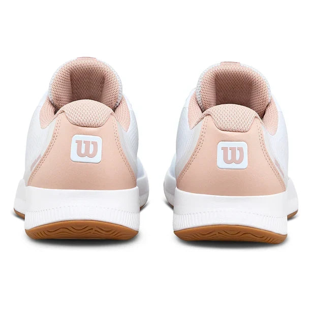 Women's Intrigue Lite Court Shoes White and Cameo Rose