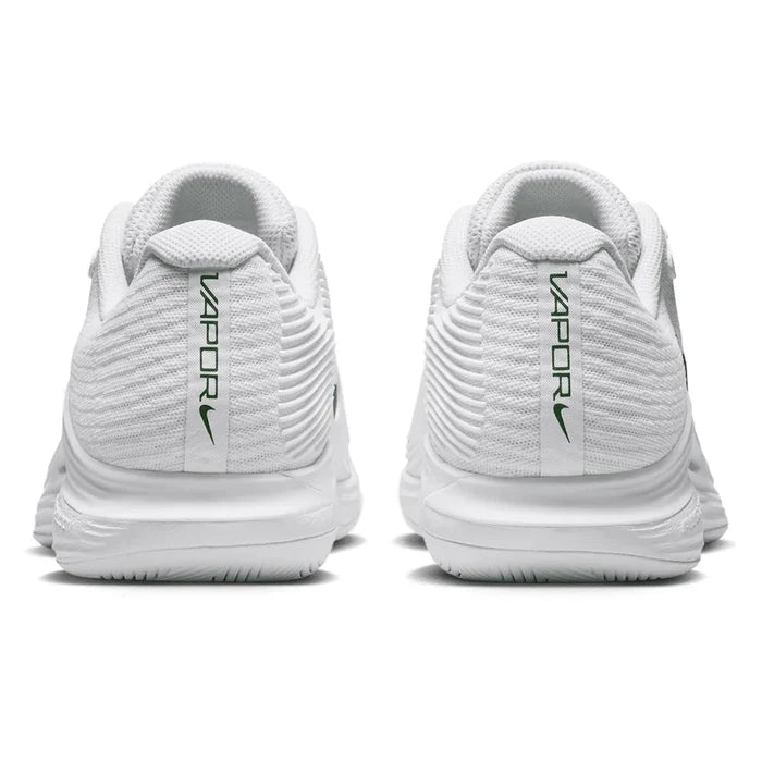 Women's London Vapor 12 Premium Court Shoes White and Gorge Green