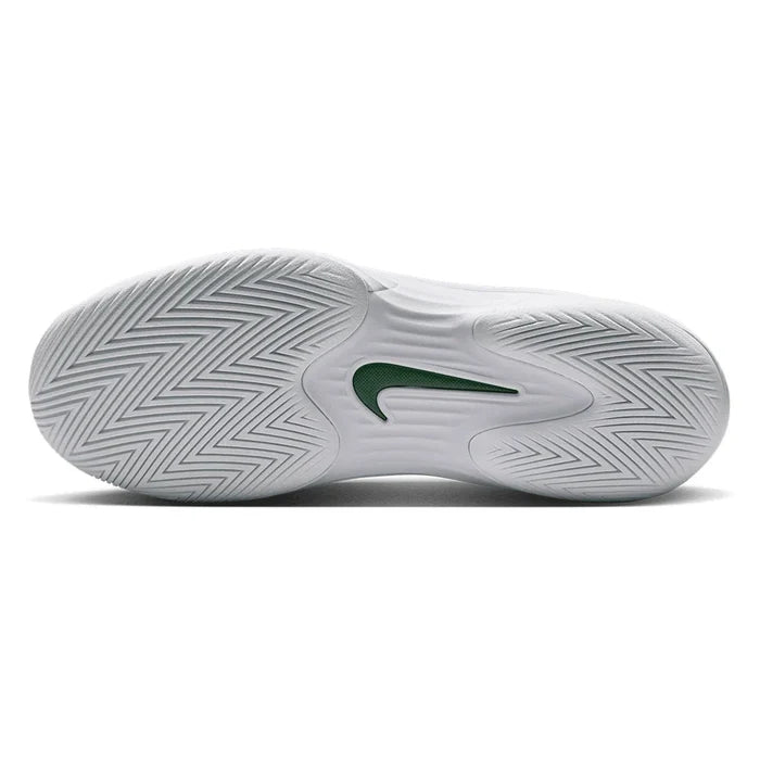 Women's London Vapor 12 Premium Court Shoes White and Gorge Green