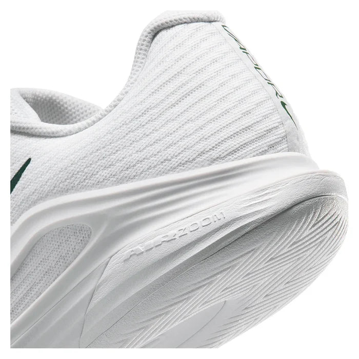Women's London Vapor 12 Premium Court Shoes White and Gorge Green