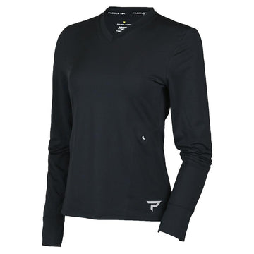 Womens Long Sleeve Performance Top Black