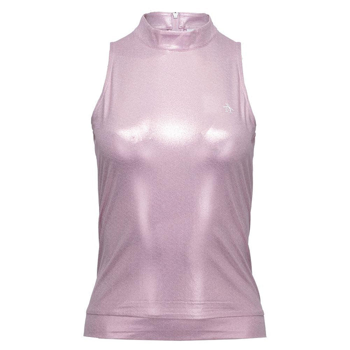 Women's Metallic Tank Charm Pink