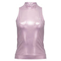 Women's Metallic Tank Charm Pink