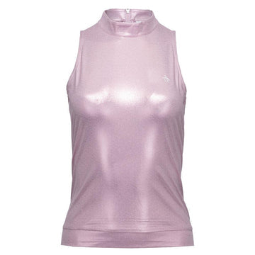 Women's Metallic Tank Charm Pink
