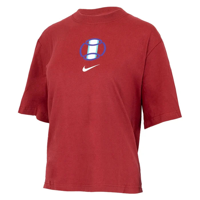 Women's Paris Cotton Short Sleeve Boxy Top
