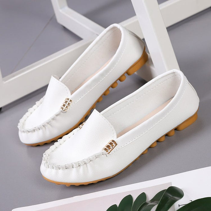 Women’s Plus Size Vegan CloudStep Loafers - Low-Heel Slip-On Driving Shoes for Casual Comfort