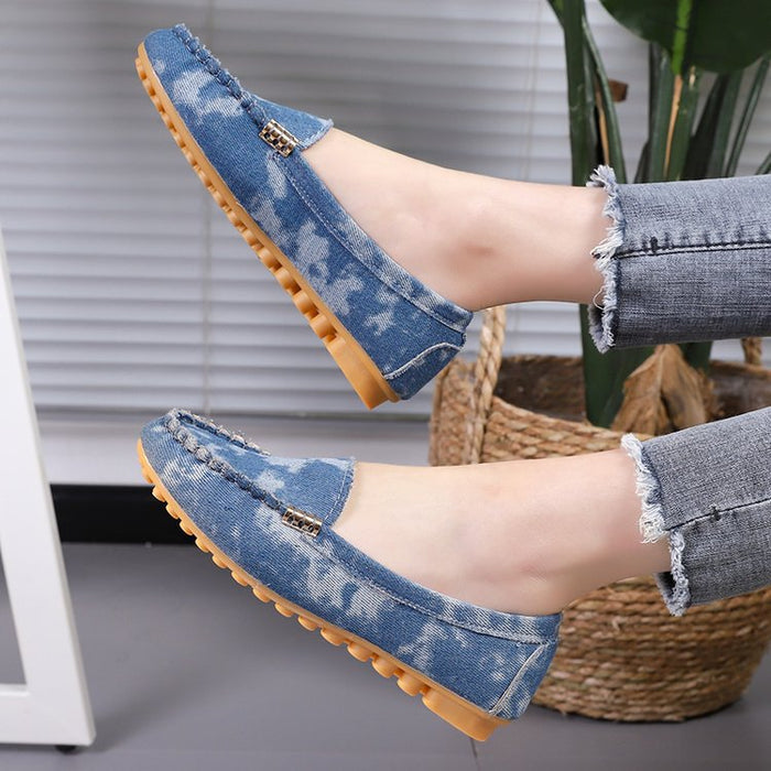 Women’s Plus Size Vegan CloudStep Loafers - Low-Heel Slip-On Driving Shoes for Casual Comfort