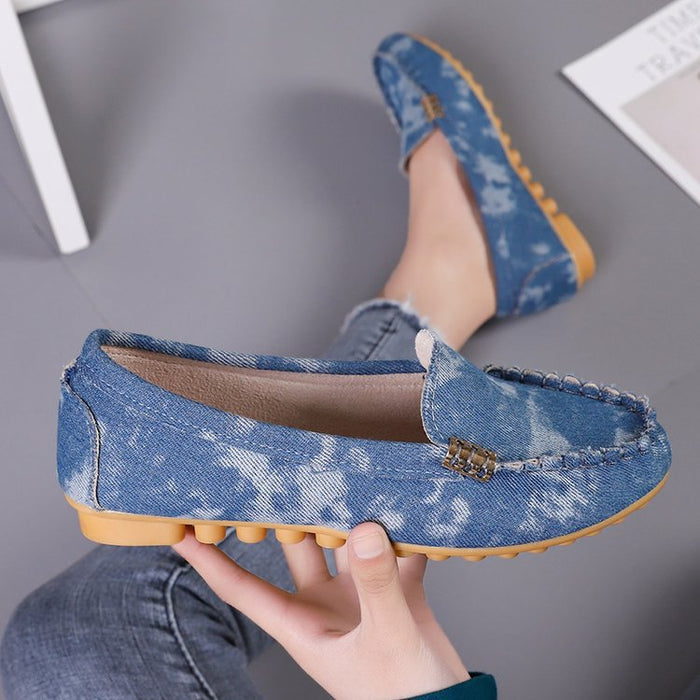 Women’s Plus Size Vegan CloudStep Loafers - Low-Heel Slip-On Driving Shoes for Casual Comfort