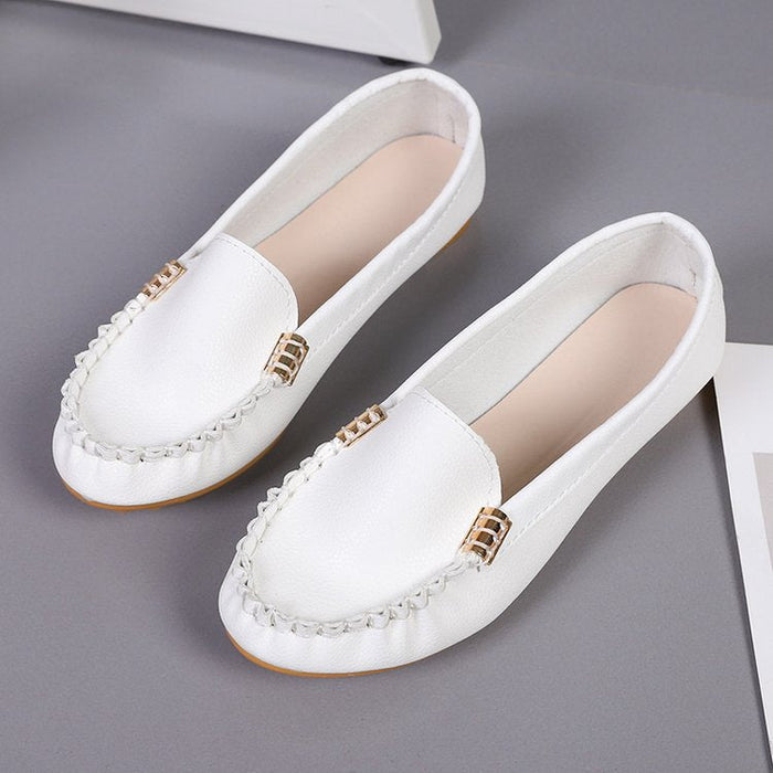 Women’s Plus Size Vegan CloudStep Loafers - Low-Heel Slip-On Driving Shoes for Casual Comfort