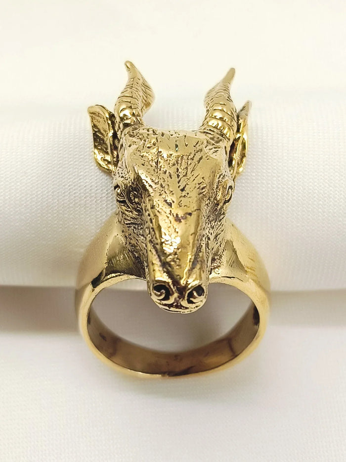 Yasmin Golden Western Finger Ring