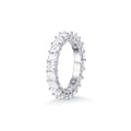 Zaria Asscher Diamond Wedding Ring