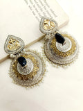 Zemi Black Oxidized Jhumki
