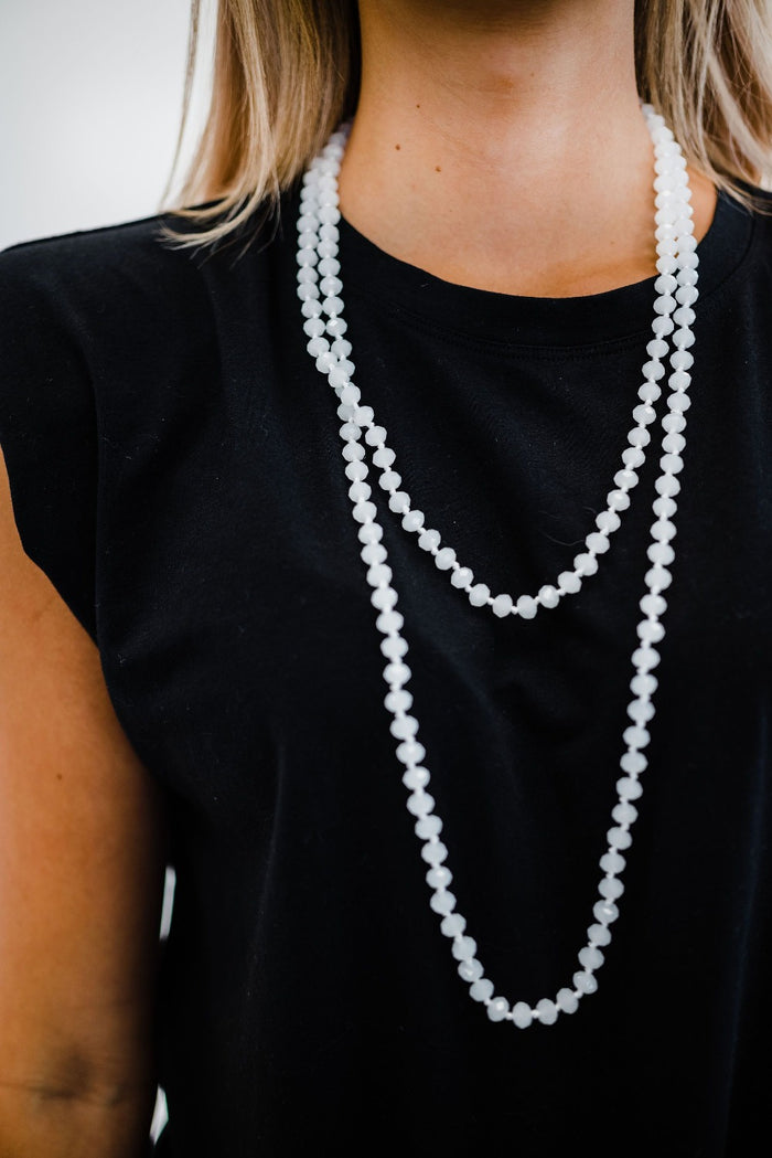 Zola Adjustable Beaded Necklace - Final Sale