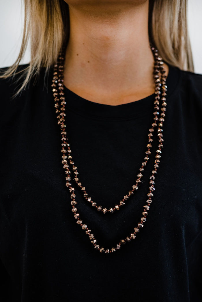 Zola Adjustable Beaded Necklace - Final Sale